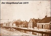 Speisekarte Bild Ansicht Hauptkanal 001 um 1875 2